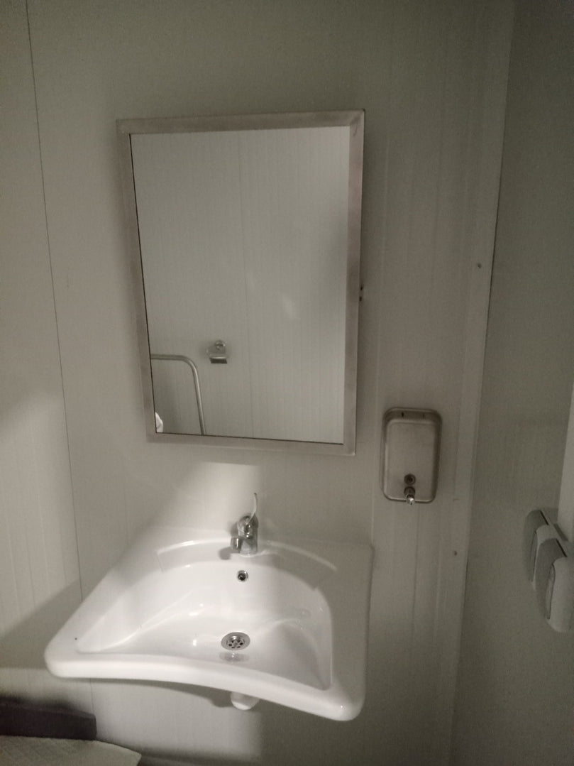 Behinderten toilette wc kabine Sanitär container behinderte inkl rampe
