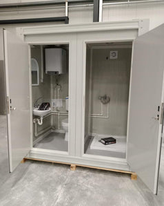 Dusch Wc Container Sanitärcontainer mobile dusch kabine duschcontainer Sanitärkabine