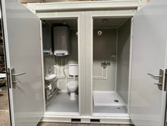 Dusch Wc Container Sanitärcontainer mobile dusch kabine duschcontainer Sanitärkabine