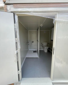 behinderten toilette wc dusch container kabine Sanitär container behinderte wc