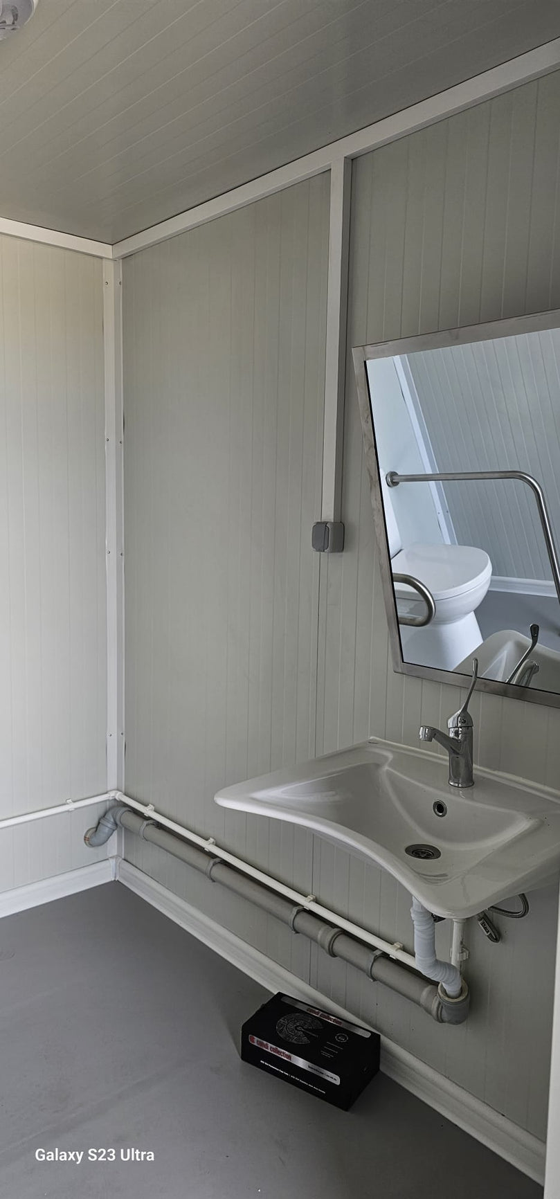 Behinderten toilette wc kabine Sanitär container behinderte inkl rampe
