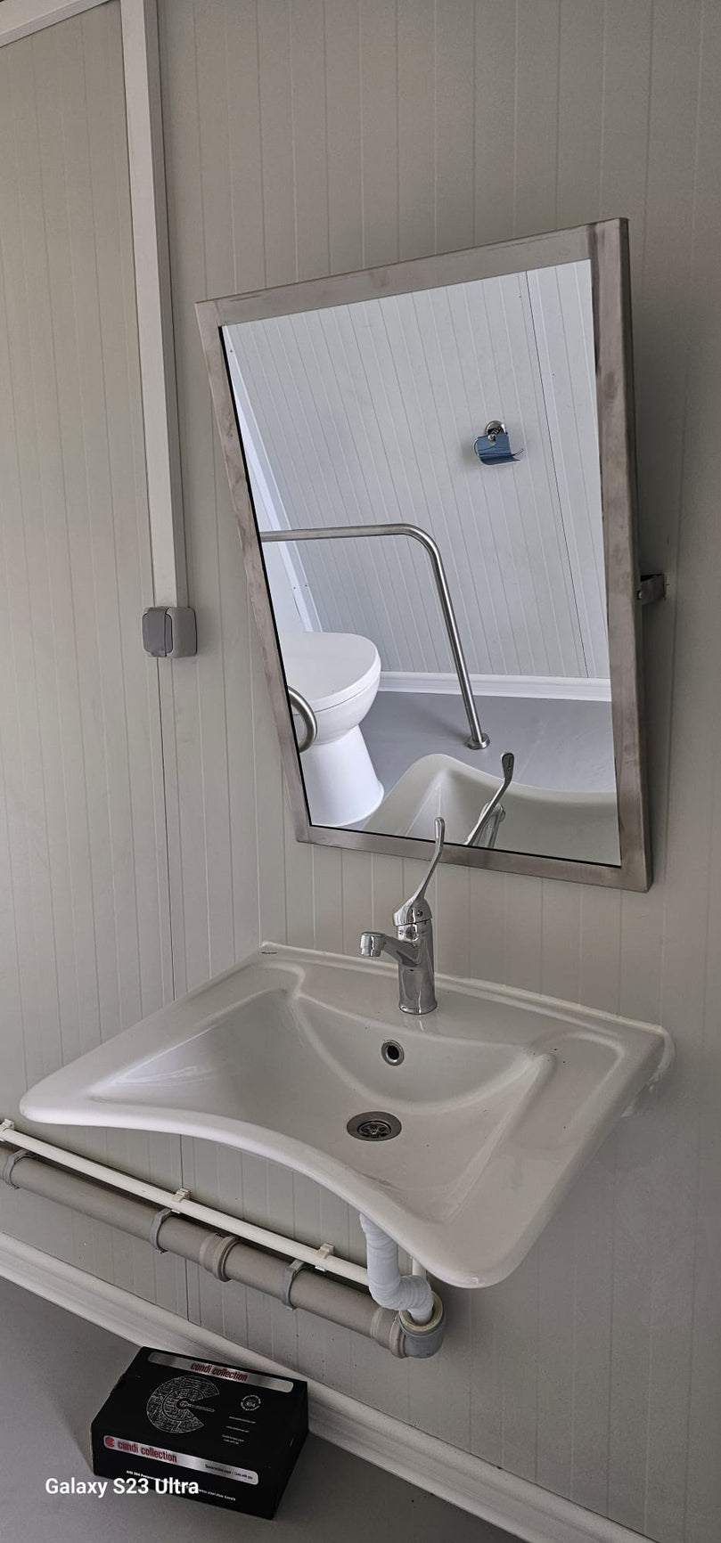 Behinderten toilette wc kabine Sanitär container behinderte inkl rampe
