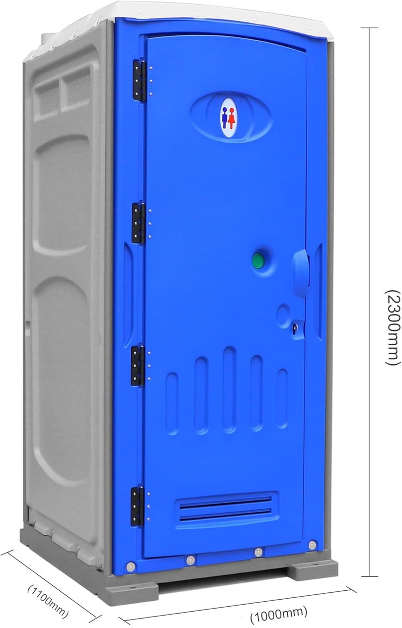 Mobile WC Kabine für Baustelle Garten Camping Sanitärcontainer mobile toilette toilettencontainer wc container wc kabine toilettenhaus dixi klo