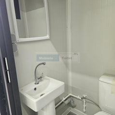 wc kabine wc container mobile toiletten toilettenhaus Sanitärcontainer toilettencontainer dixi klo antrazit