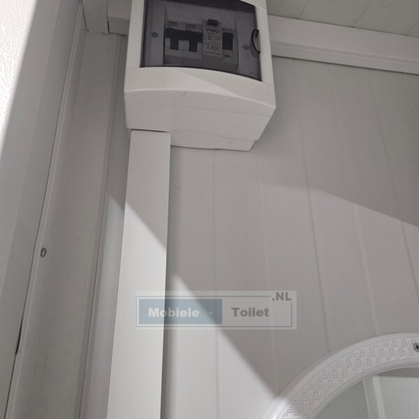 duo mobile toilette toilettencontainer wc container wc kabine toilettenhaus Sanitärcontainer dixi klo weiss
