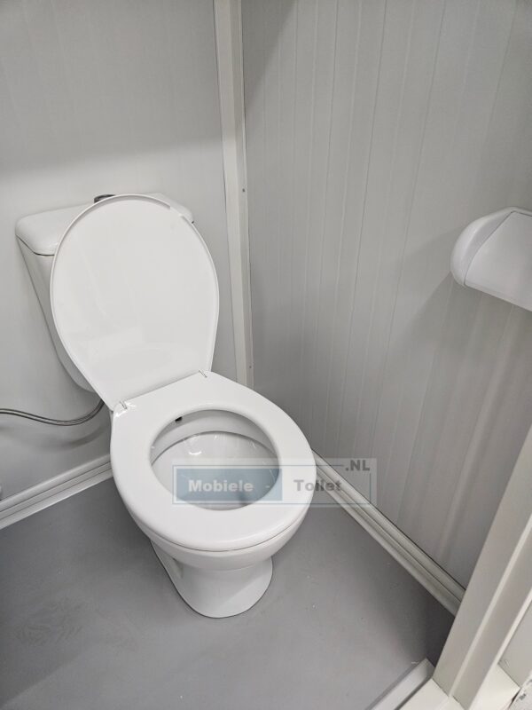 duo mobile toilette toilettencontainer wc container wc kabine toilettenhaus Sanitärcontainer dixi klo weiss
