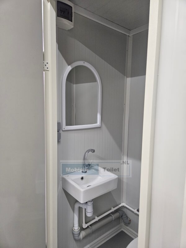 duo mobile toilette toilettencontainer wc container wc kabine toilettenhaus Sanitärcontainer dixi klo weiss