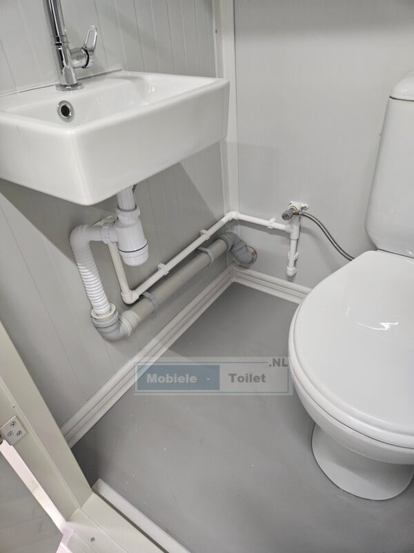 duo mobile toilette toilettencontainer wc container wc kabine toilettenhaus Sanitärcontainer dixi klo weiss