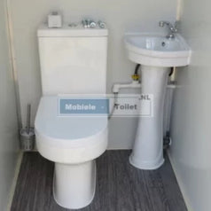 Sanitärcontainer mobile toilette toilettencontainer wc container wc kabine toilettenhaus dixi klo weiss